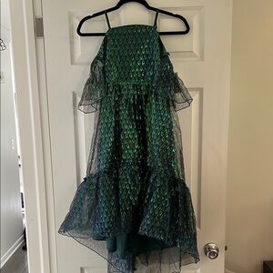 Joyfolie Green Formal Kids Dress